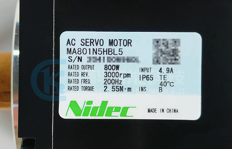 Nidec尼得科800W伺服電機(jī)MA801N5HBL5 Nidec尼得科800W伺服電機(jī)MA801N5HBL5